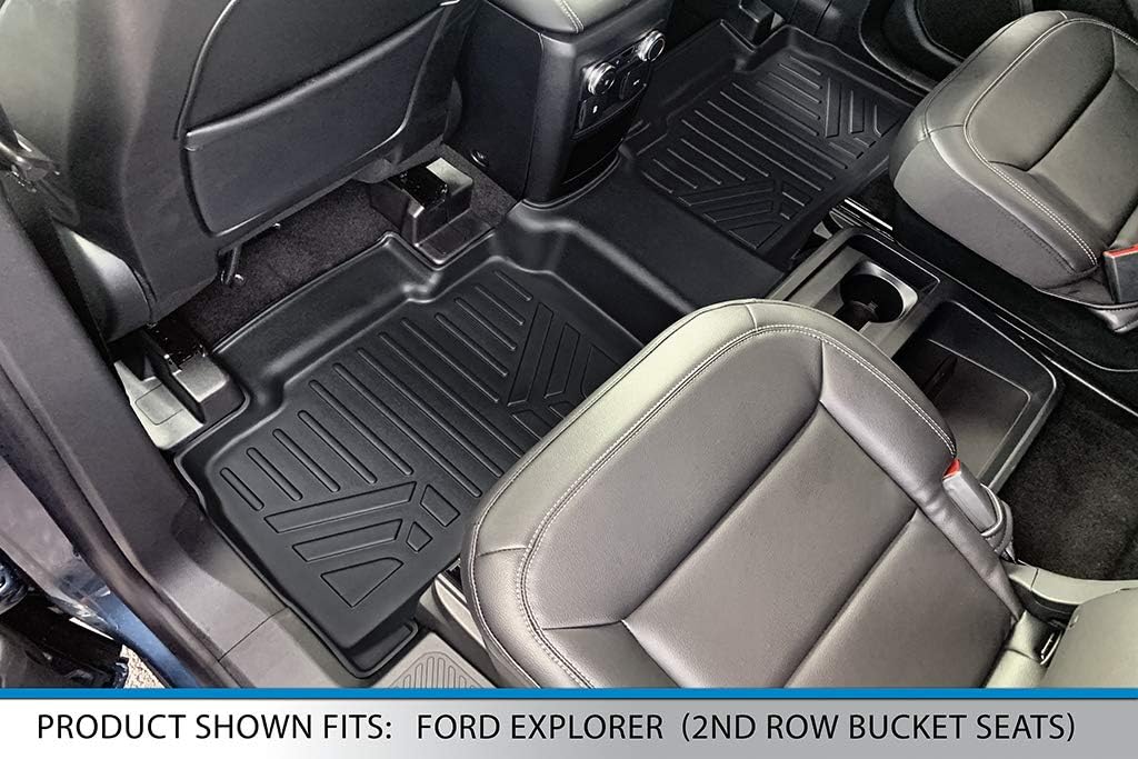 Black 3 Row Floor Mats and Cargo Liner Set S82779