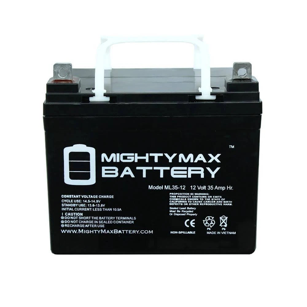 12-Volt 35 Ah SLA AGM Battery 2-Pack G4557