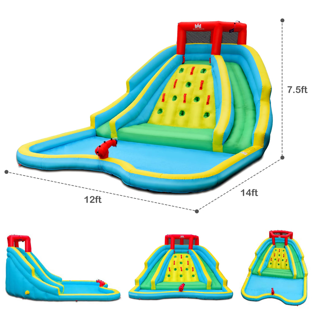 Inflatable Bouncy Splash Pool Climbing Wall T57250