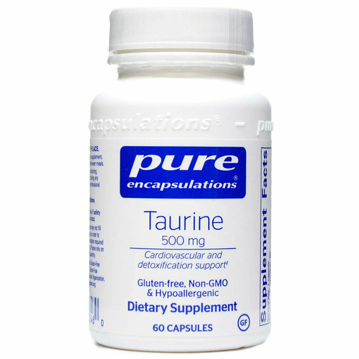 Taurine 500 mg 60 vcaps V86012