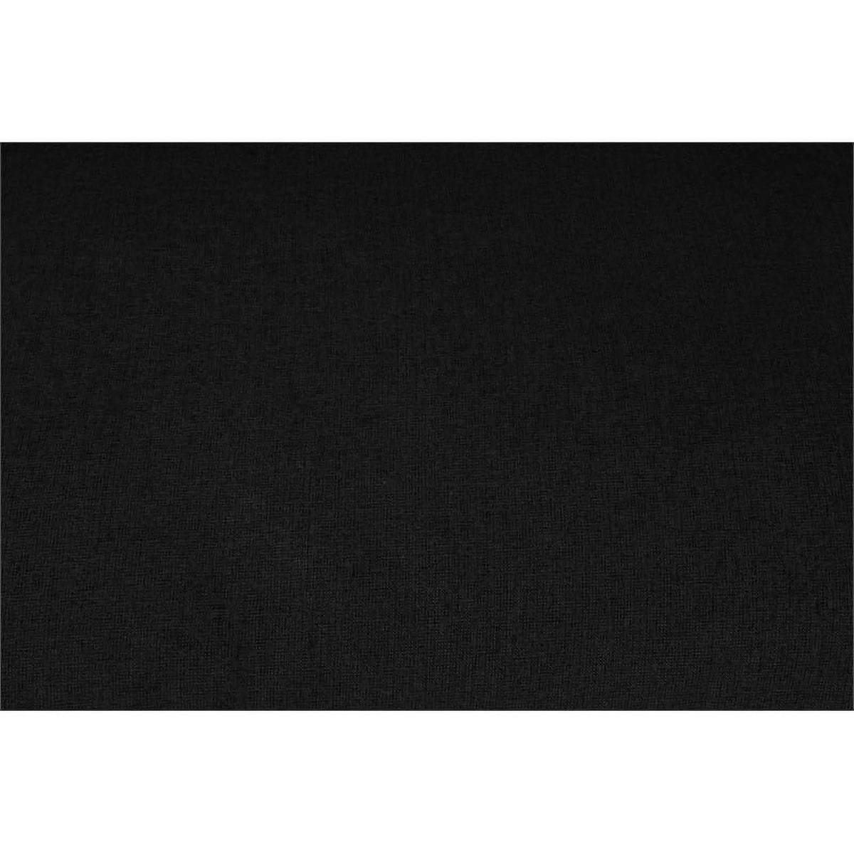 Black Linen Fabric Modular Sectional H819