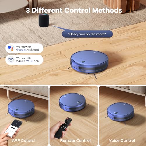 Robot Vacuum and Mop Combo, 2 in 1 Self-Charging N64588