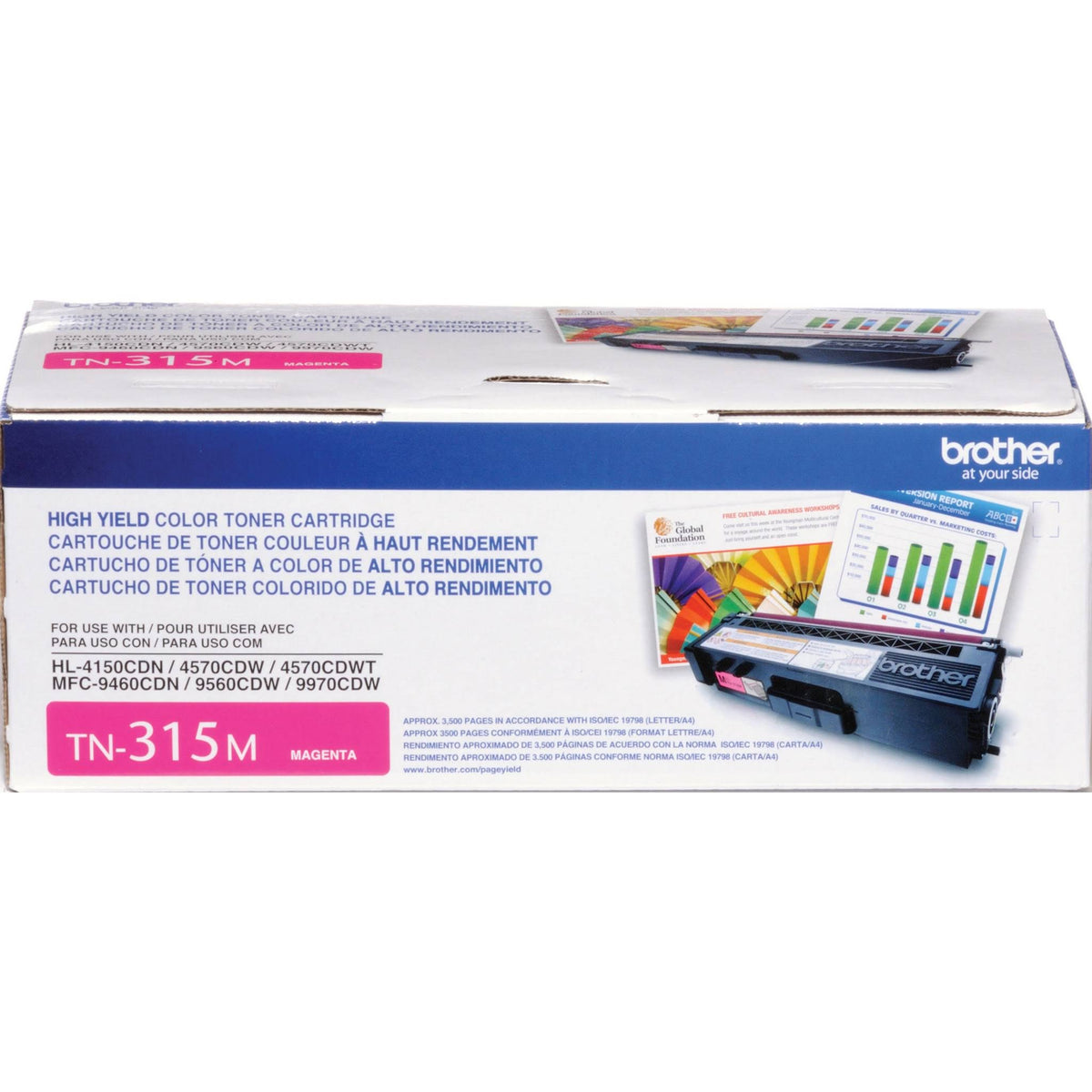 Magenta High Yield Toner Cartridge F39168