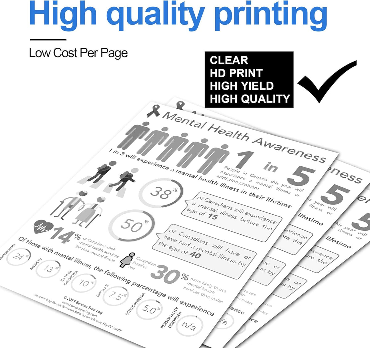 Black 3-Pack Toner Cartridge T8560