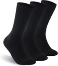 Merino Wool Non-Binding Crew Socks 3 Pairs A316