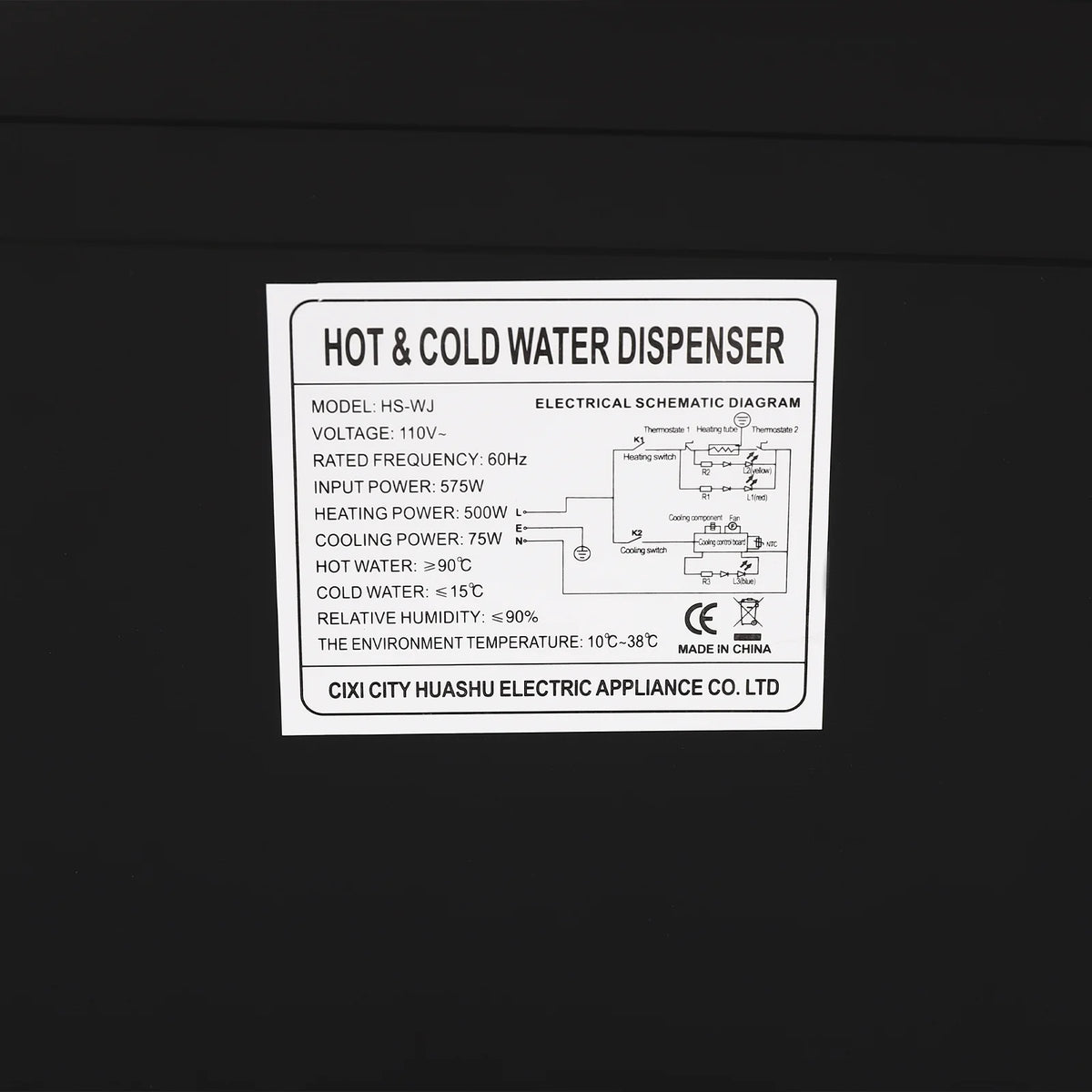 Top Loading Hot/Cold Water Dispenser C630