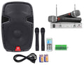 12" Portable Karaoke Machine with 4 Mics E95154