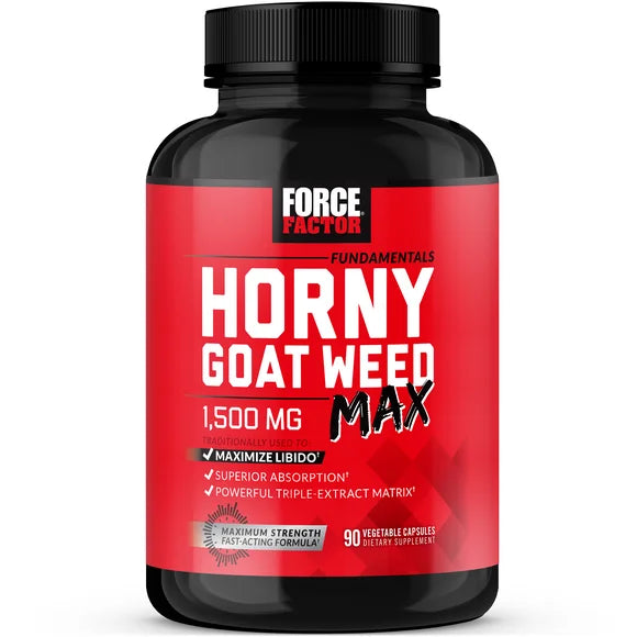 Horny Goat Weed Herbal Supplement 1500mg 90 Capsules I314780