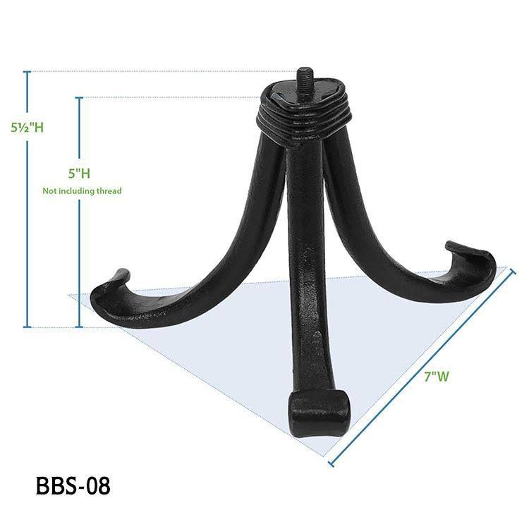 Brass Birdbath with Stake L66222