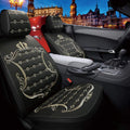 5pcs Waterproof Leather Car Seat Covers Full Set G6372