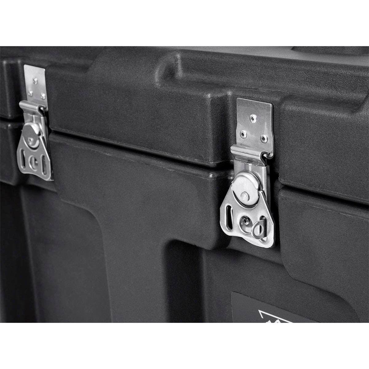 Black Rotomolded Weatherproof Case with Customizable Foam V83914