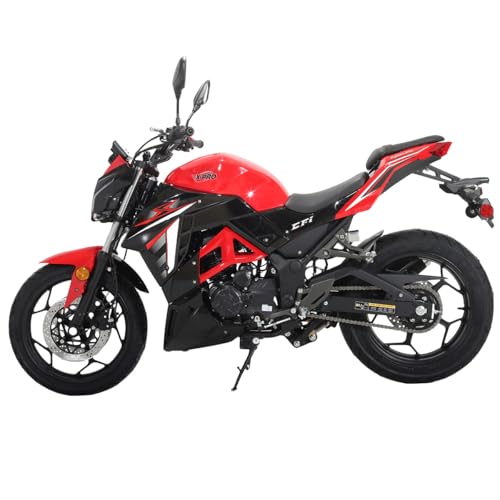 Black 250 Street Motorcycle with Manual Transmission O1846