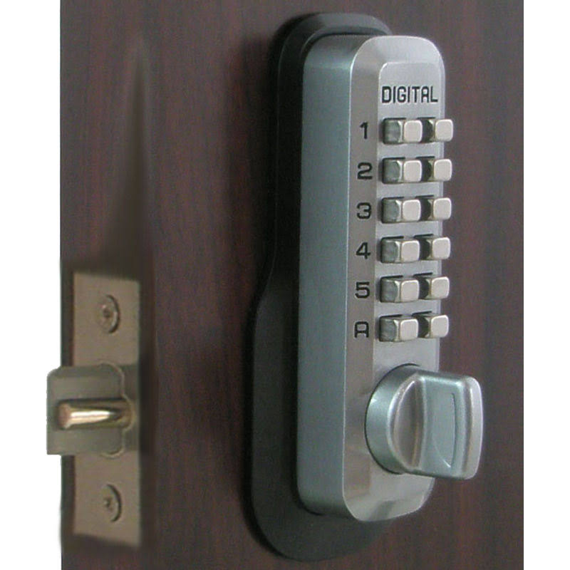 Mechanical Keyless Deadlocking Spring Latch Lock K60056