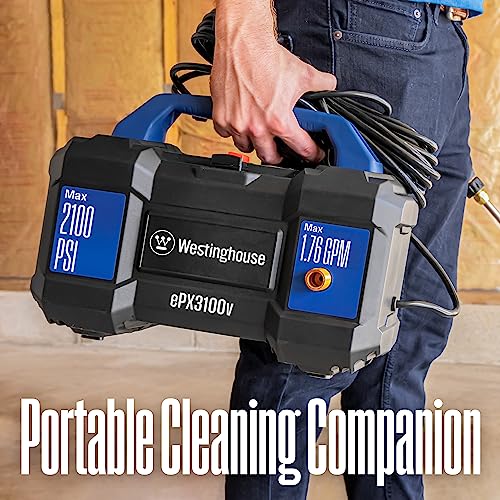 Electric Pressure Washer, 2100 Max PSI 1.76 Max GPM M41686