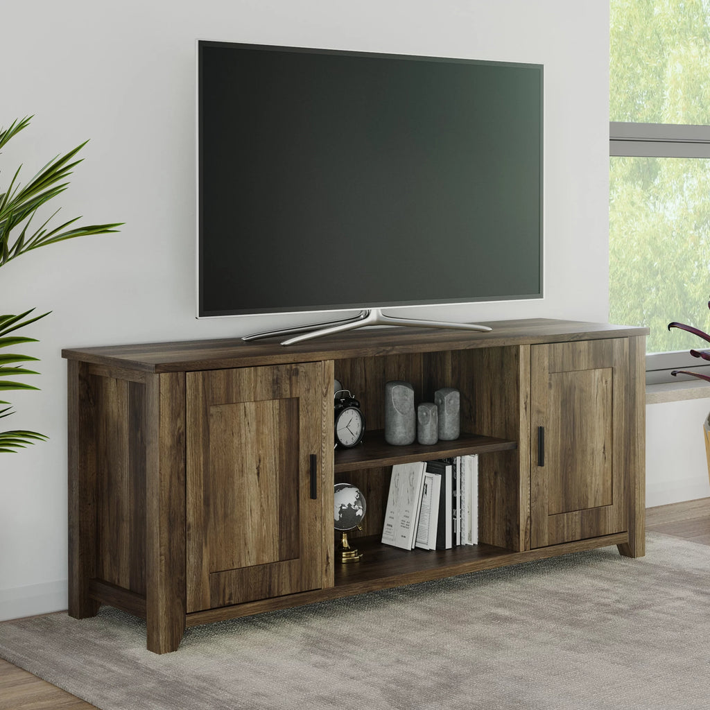 2-Door Farmhouse Style TV Stand N683