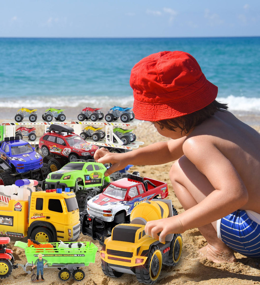 12 Friction Powered Trucks R37183