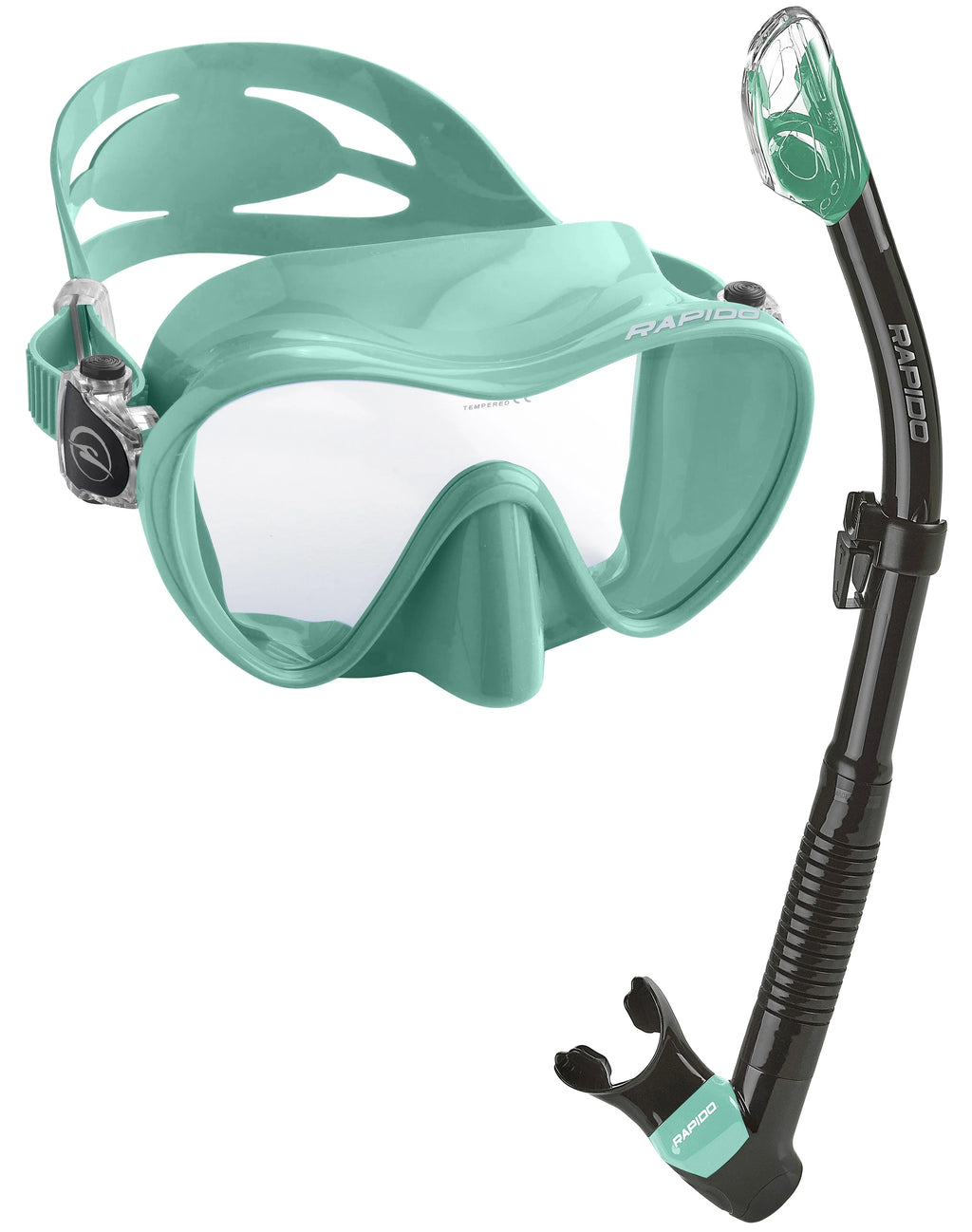 Frameless Snorkel Mask Dry Snorkel Set V49393