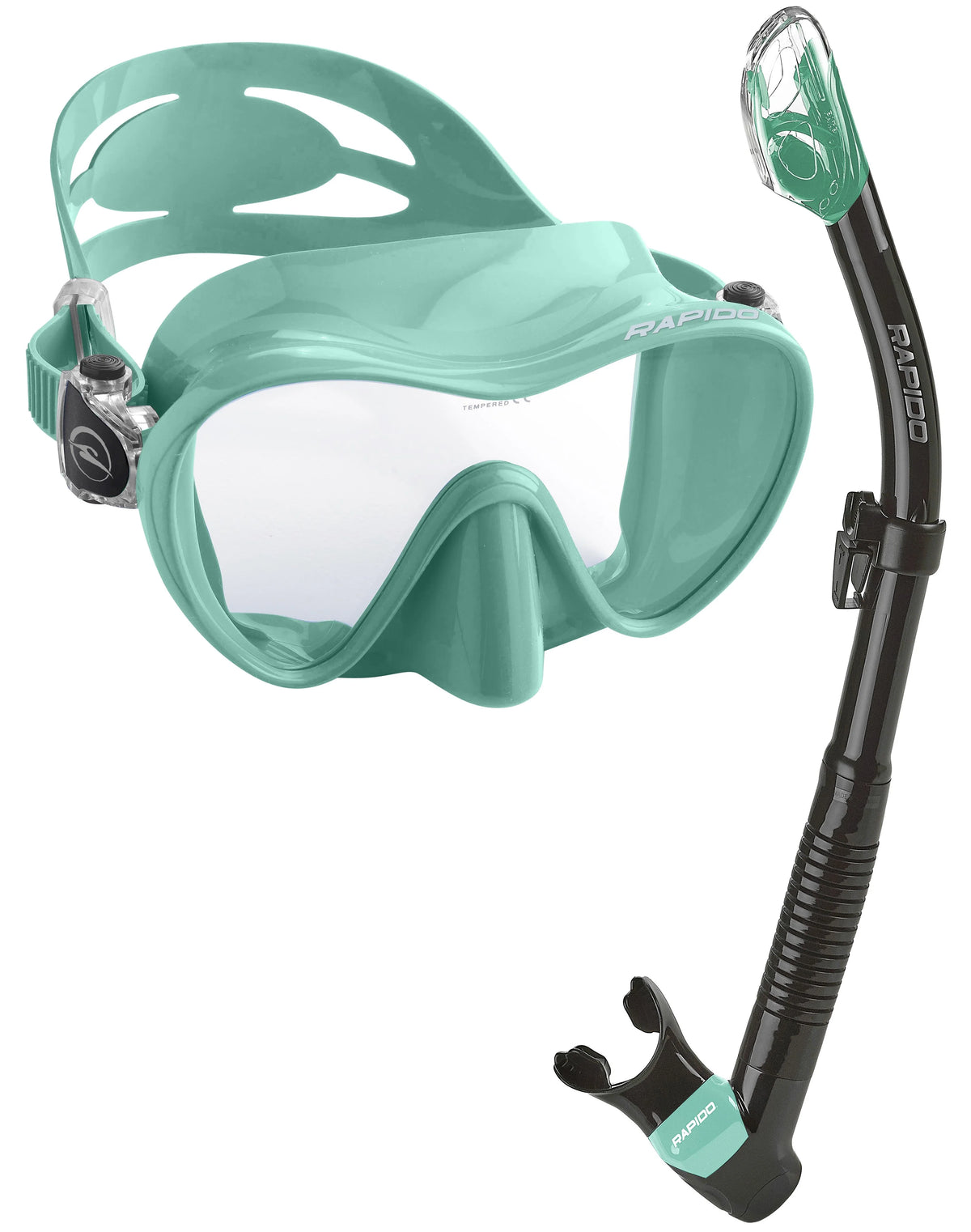 Frameless Snorkel Mask Dry Snorkel Set V49393