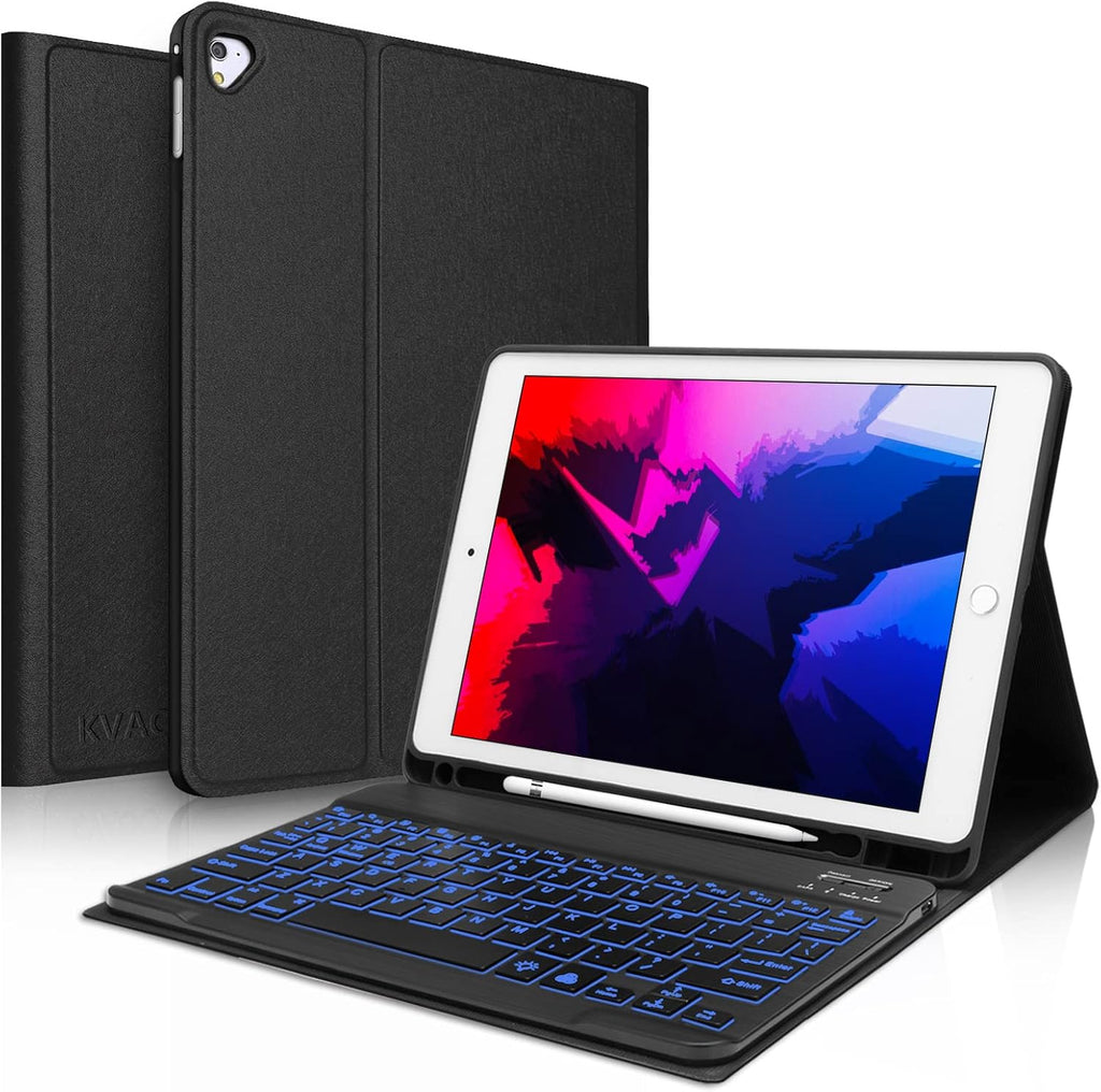 9.7 inch Black iPad Keyboard Case Y9683