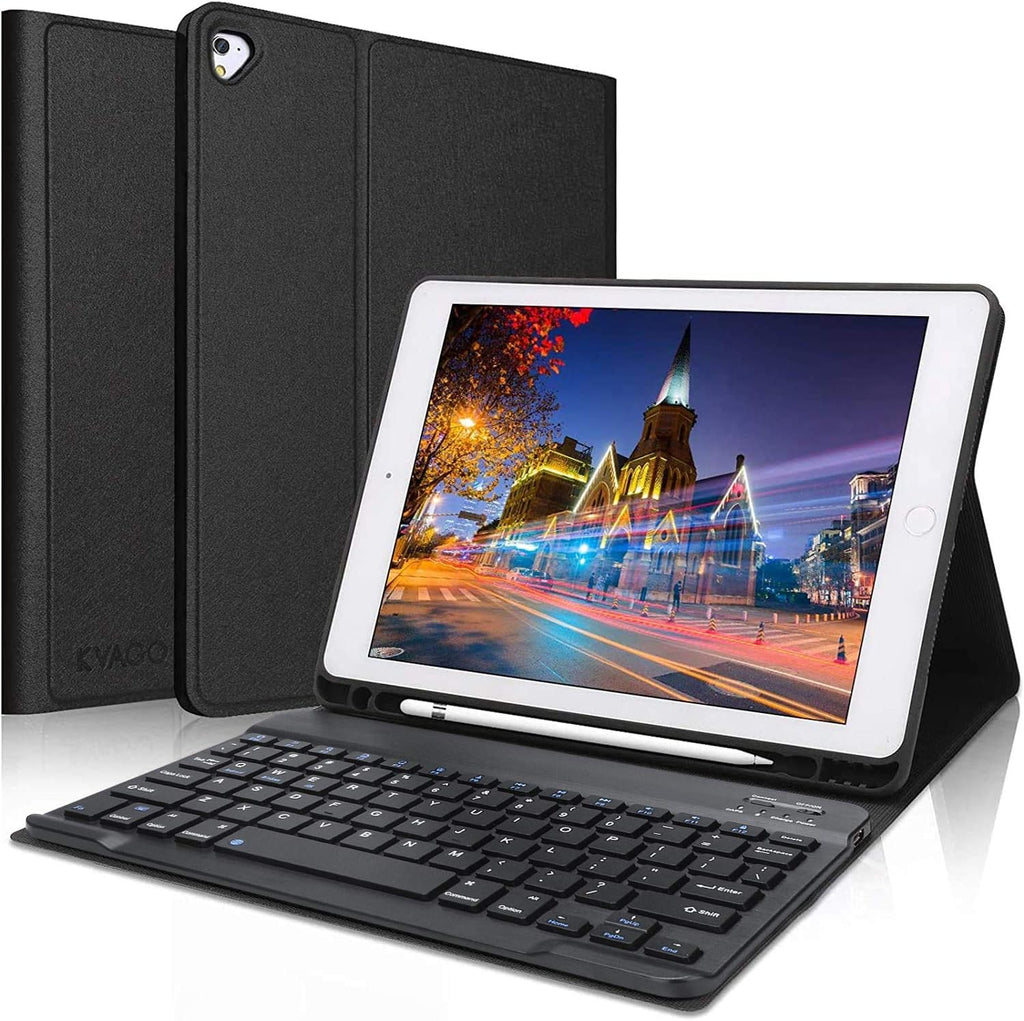 9.7 inch Black iPad Keyboard Case Y9683