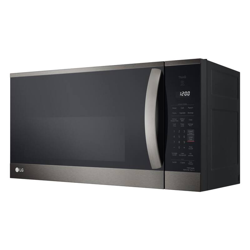 1.8 cu. ft. Black Stainless Steel Over the Range Microwave Oven V956