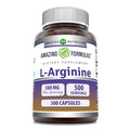 L-Arginine 500 Mg 500 Capsules Amino Acid Supplement H3922