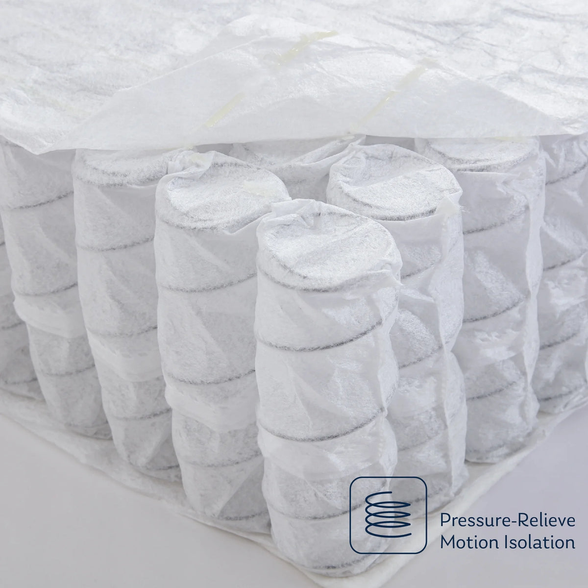 Black 14 inch King Size Hybrid Memory Foam Mattress W324665
