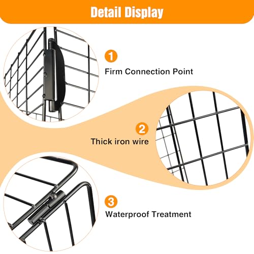 Folding Large Capacity Steel Tricycle Basket V6270