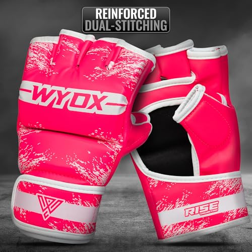 Fingerless Open Palm MMA Gloves Y776149