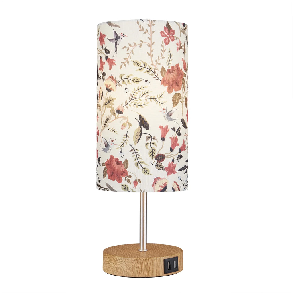 15" Touch Control Table Lamp with Dual USB Ports P6136