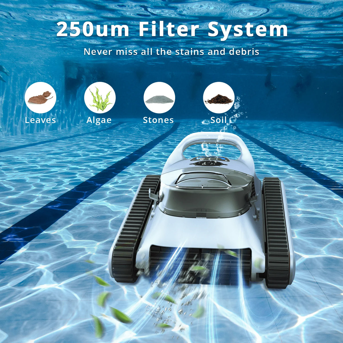 Cordless Robotic Pool Cleaner P9164