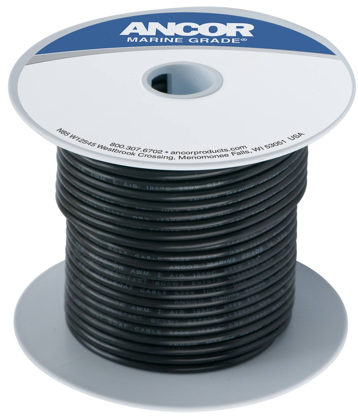Black 6 AWG Battery Cable 100' E7836