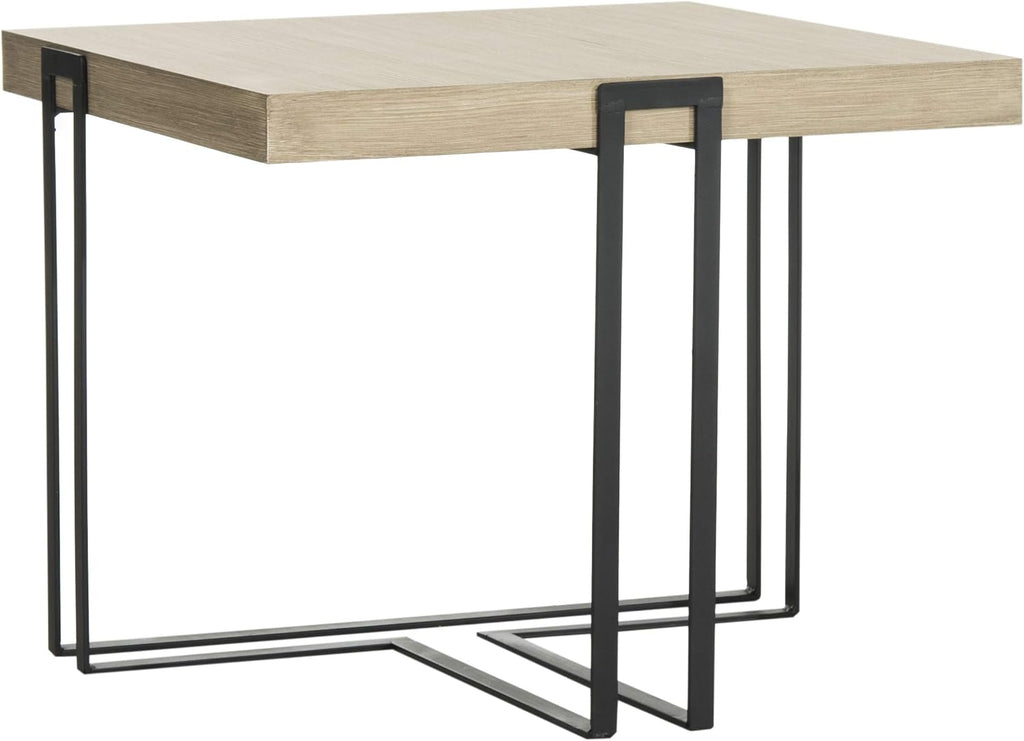 Midcentury Scandinavian Wood End Table D790