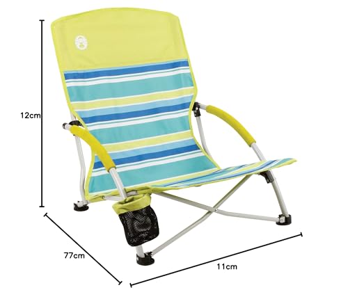 Lightweight Beach Chair with Cup Holder and Carry Bag P915