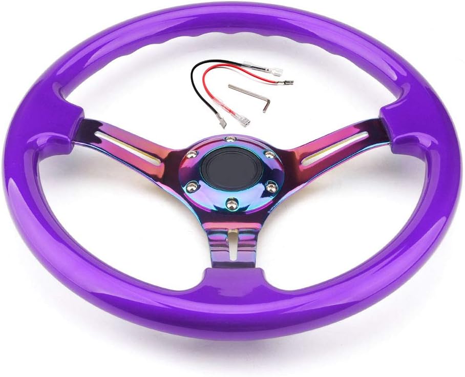 14in 6-Hole ABS Steering Wheel N6314