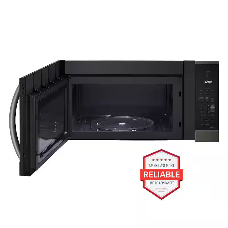 1.8 cu. ft. Black Stainless Steel Over the Range Microwave Oven V956