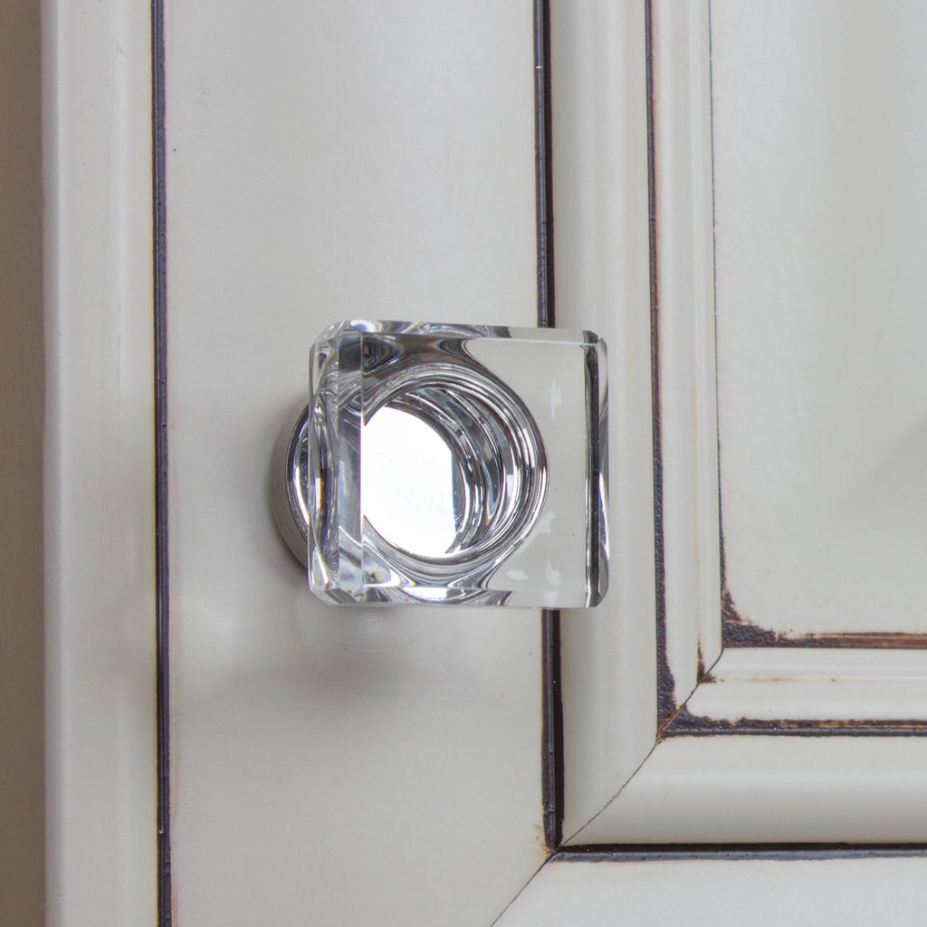 Brushed Black Nickel Glass Cabinet Knobs Z8424