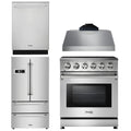 30 Electric Range, Range Hood, Refrigerator, Dishwasher W679
