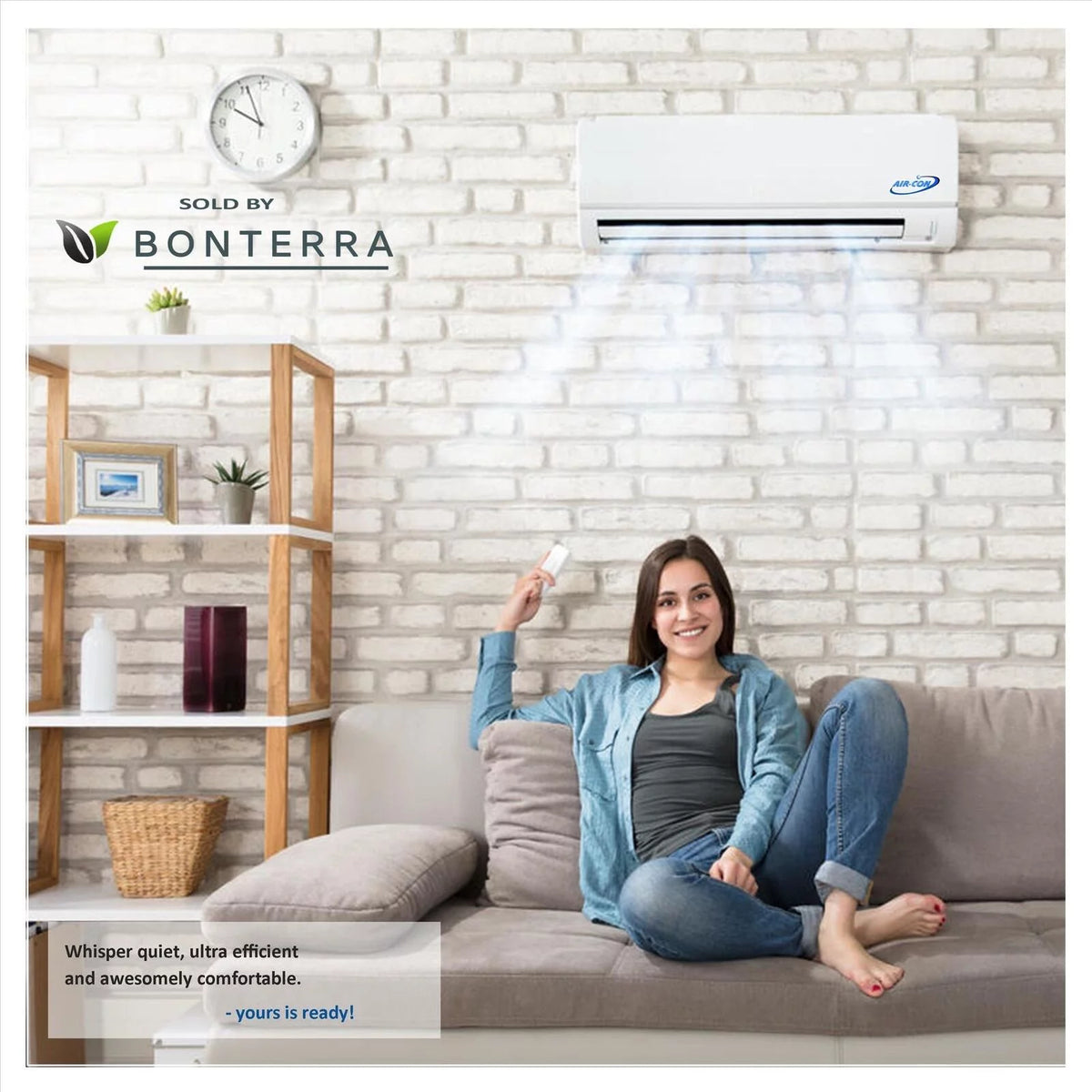 Mini Split Air Conditioner Heat Pump 2 Zone 9000 24000 BTU P63596