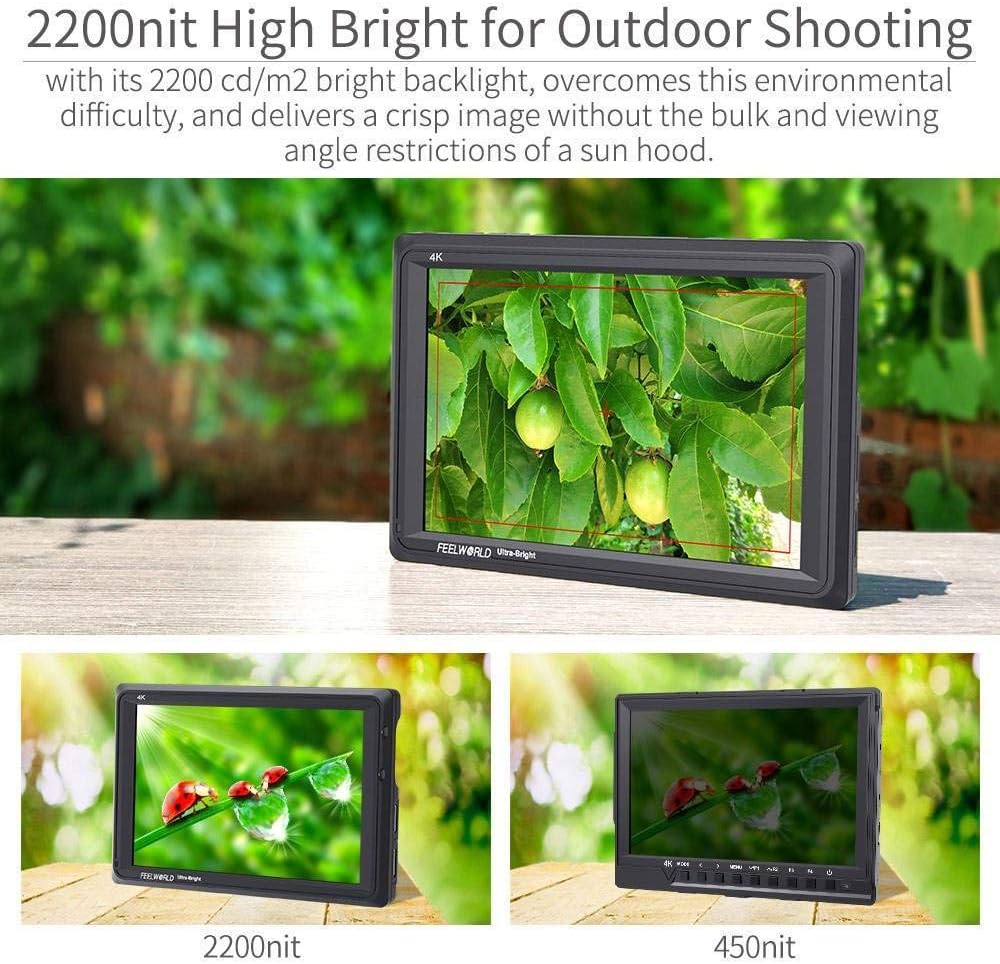 7 Inch Full HD IPS On Camera Field Monitor 4K HDMI A76315