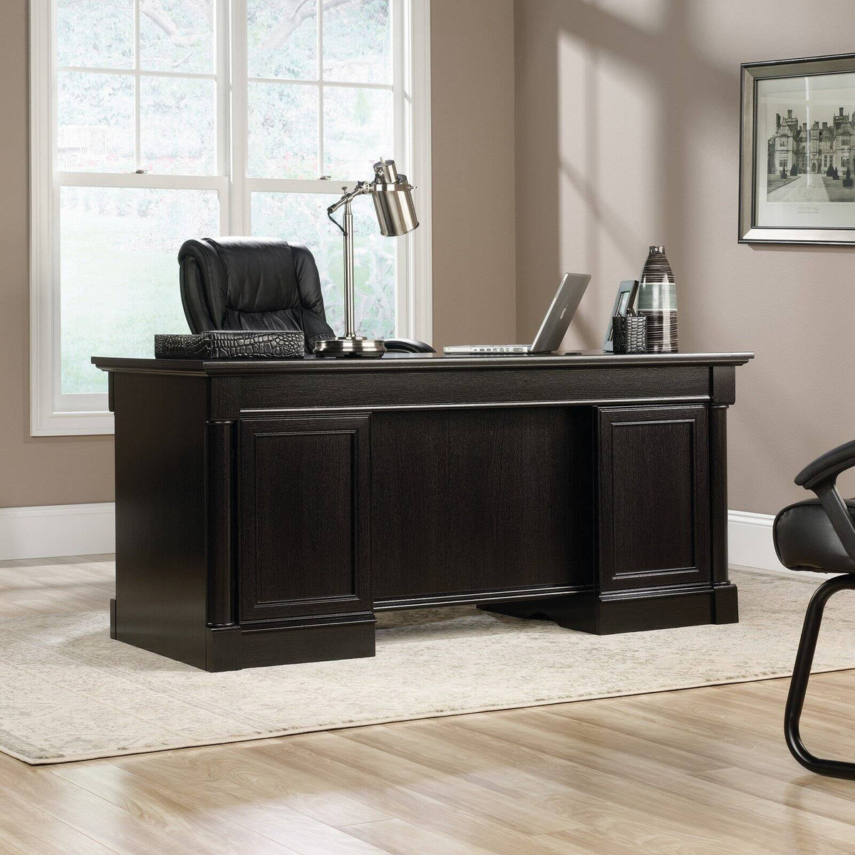 Wood Executive Desk L322