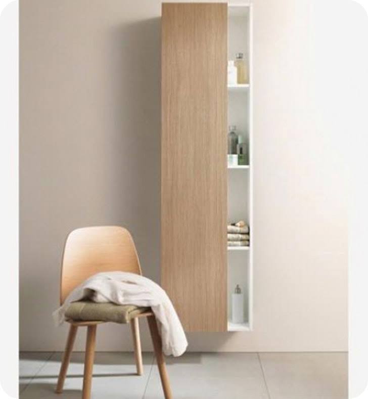European Oak Tall Cabinet H485