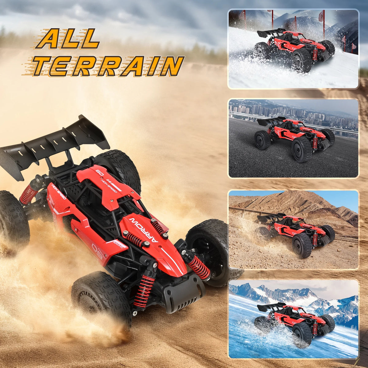 Remote Control Car 1:14 Alloy High Speed RC Racing Car V544