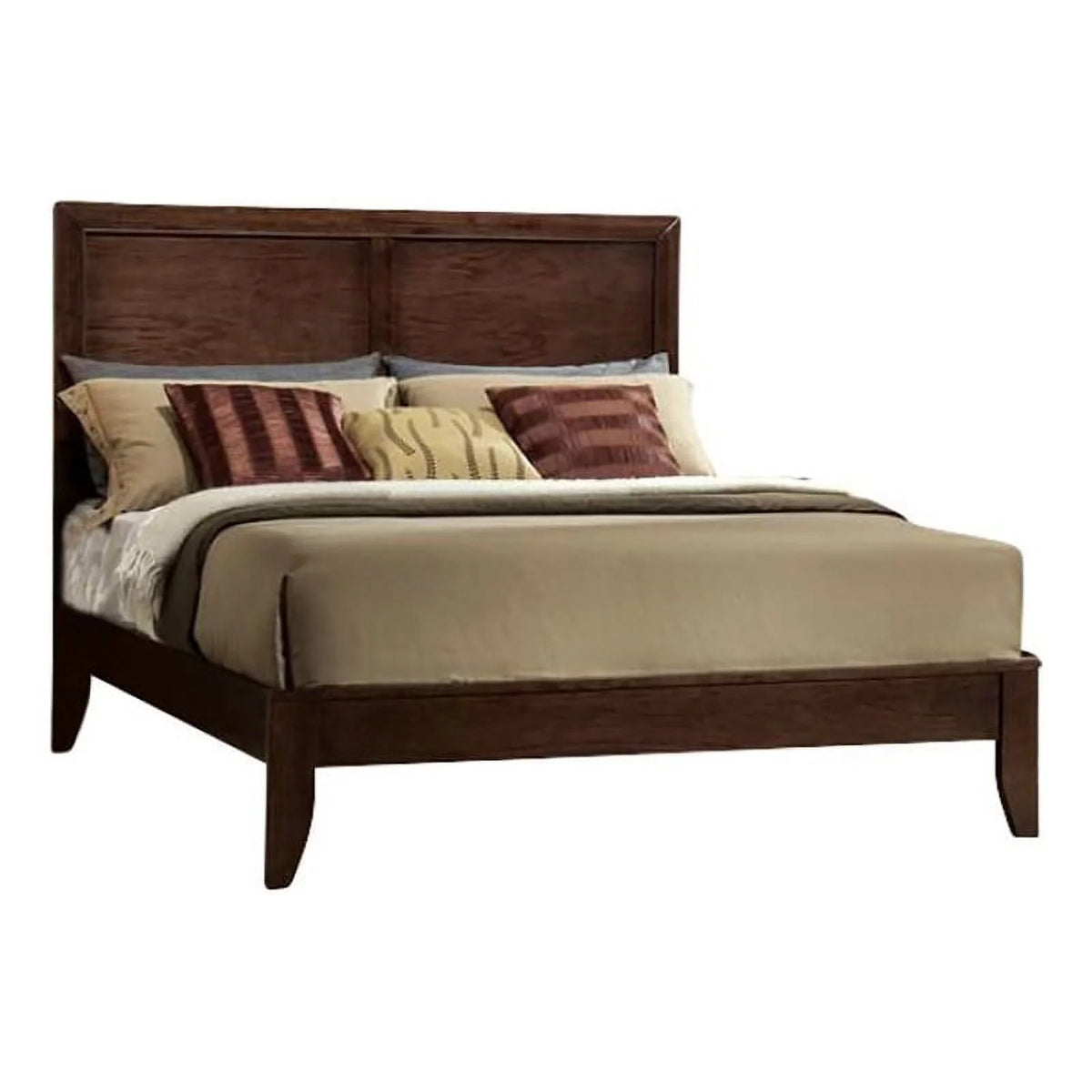 Queen Panel Bed Frame with Headboard Z1354