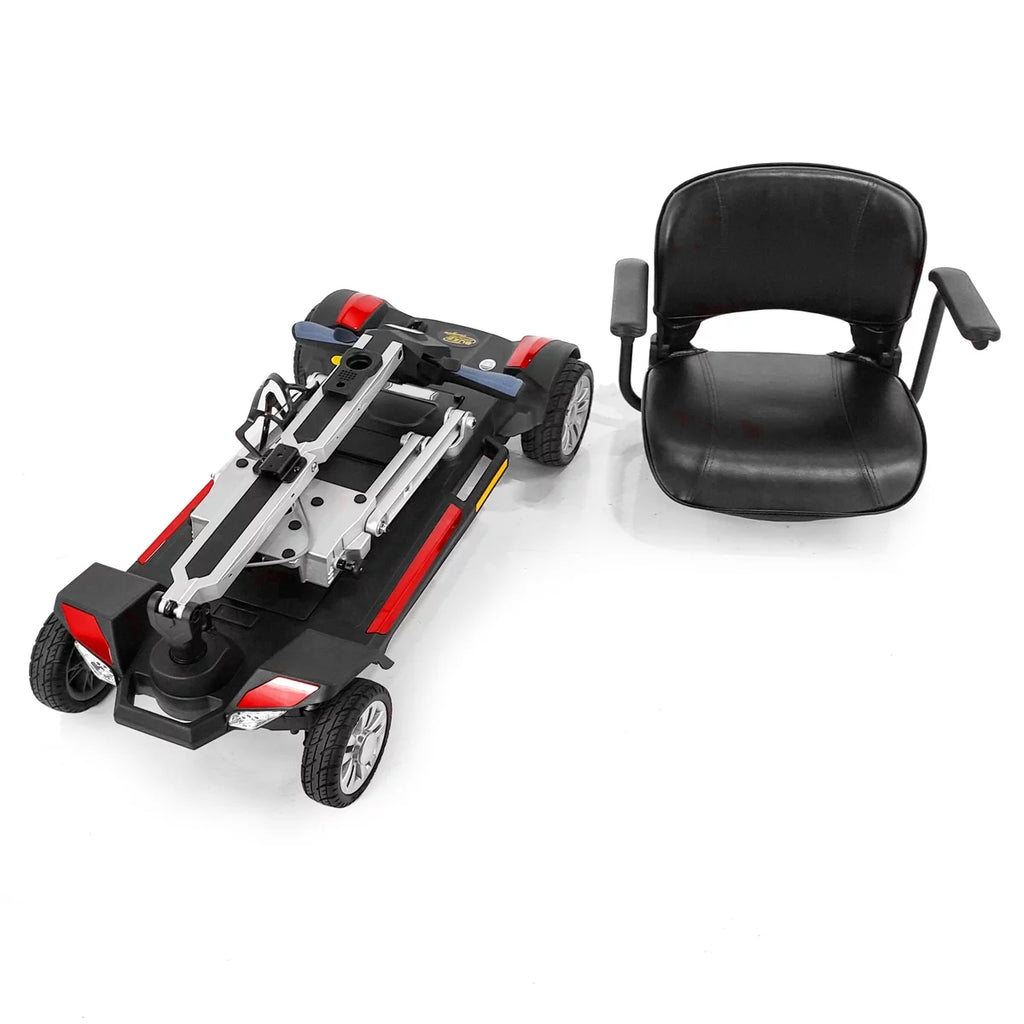 Red Folding Mobility Scooter N66351