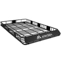 84" x 50" x 6" Black Heavy Duty Roof Rack Cargo Basket M7252