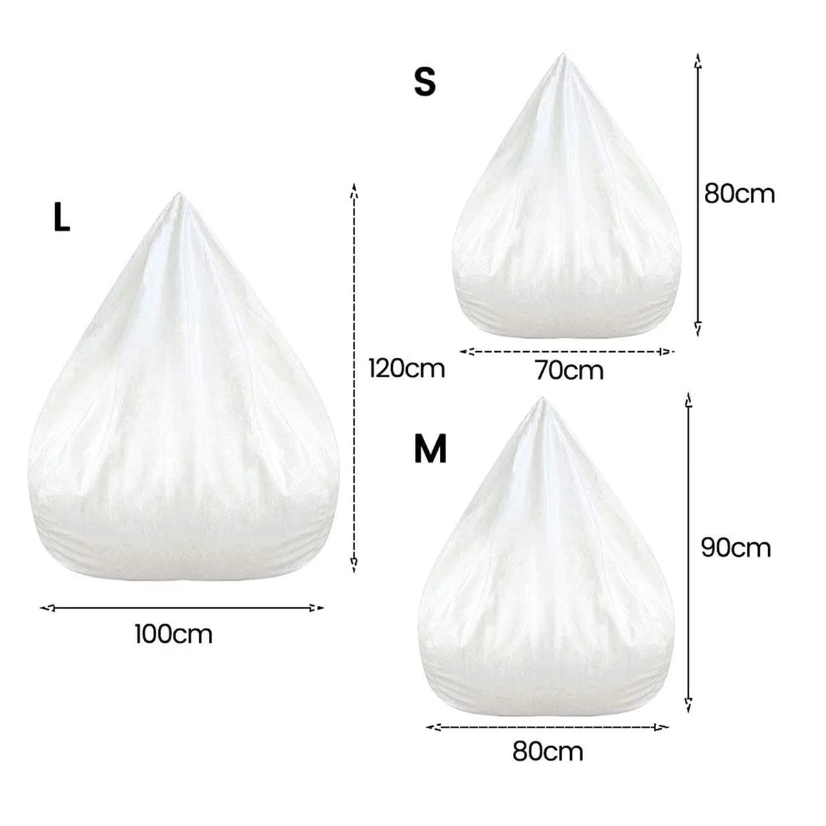 Beanbag Cover Lazy Sofa Cover D5415