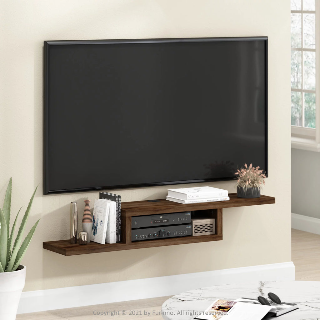 47 Inch Wall Mounted Floating Media Console D9441