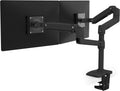 Vertical Stacking Dual Monitor Arm, Matte Black U3255