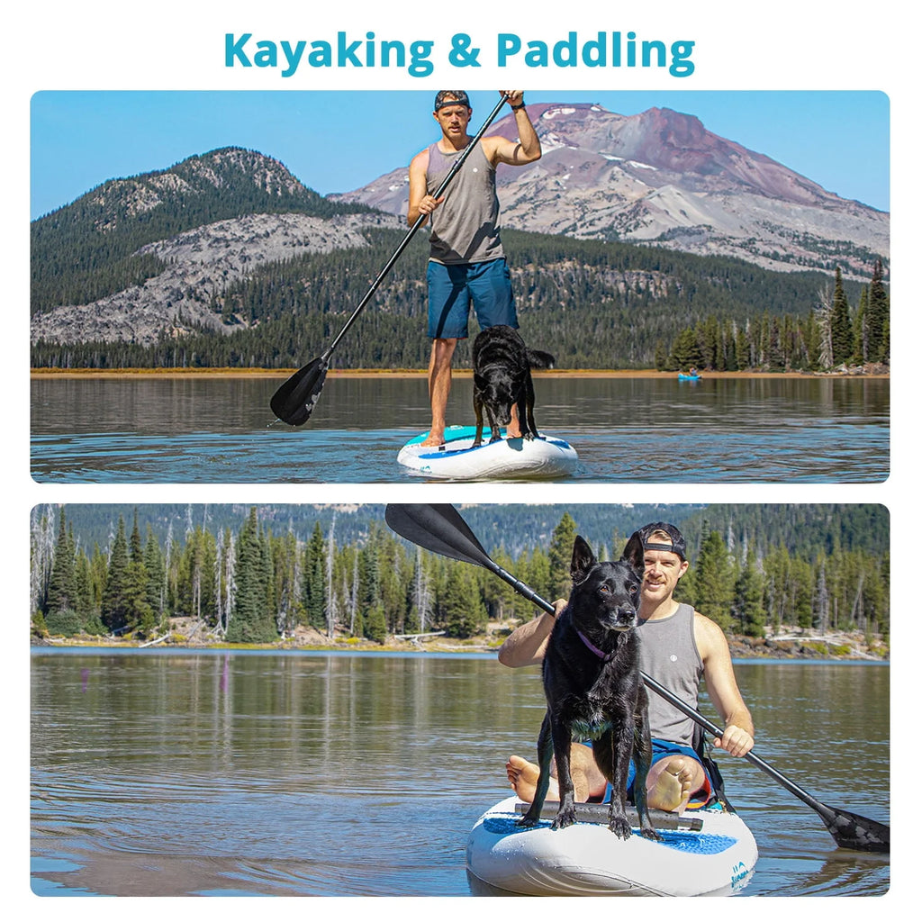 Inflatable Stand Up Paddle Board with Kayak Convertible Seat Y597